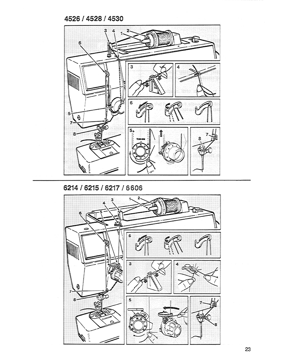 SINGER 6606 User Manual | Page 25 / 92