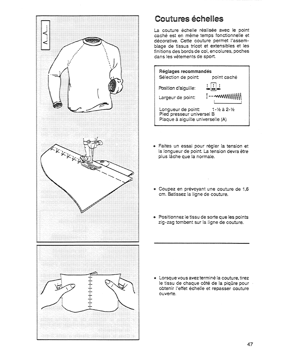 SINGER 6606 User Manual | Page 49 / 92