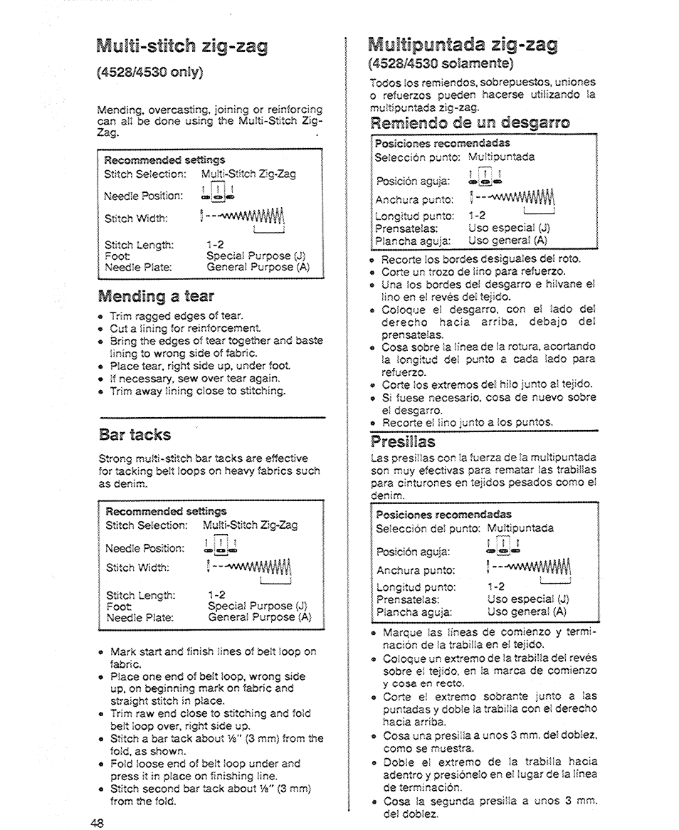 SINGER 6606 User Manual | Page 50 / 92