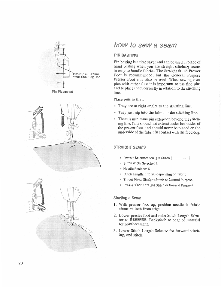 SINGER 626E6 Touch & Sew User Manual | Page 22 / 64