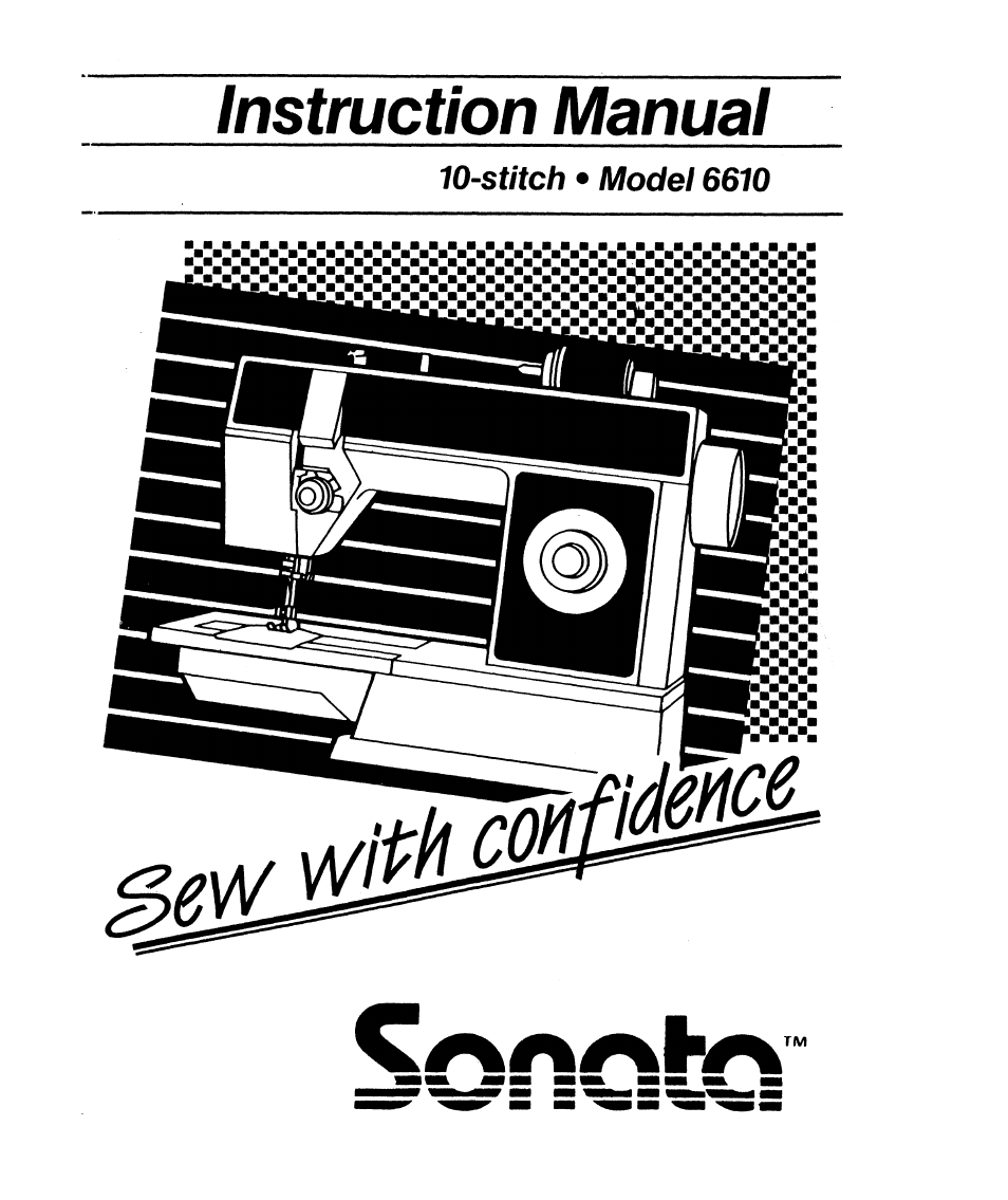 SINGER 6610 User Manual | 52 pages
