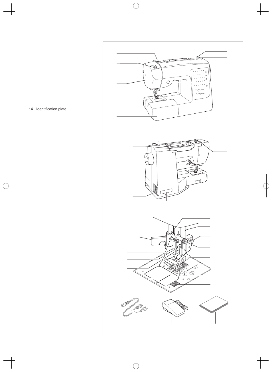 SINGER 7412 User Manual | Page 6 / 69