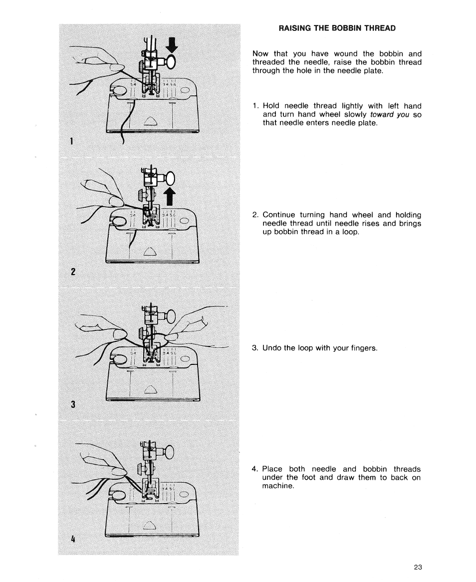 SINGER 8234 User Manual | Page 25 / 76