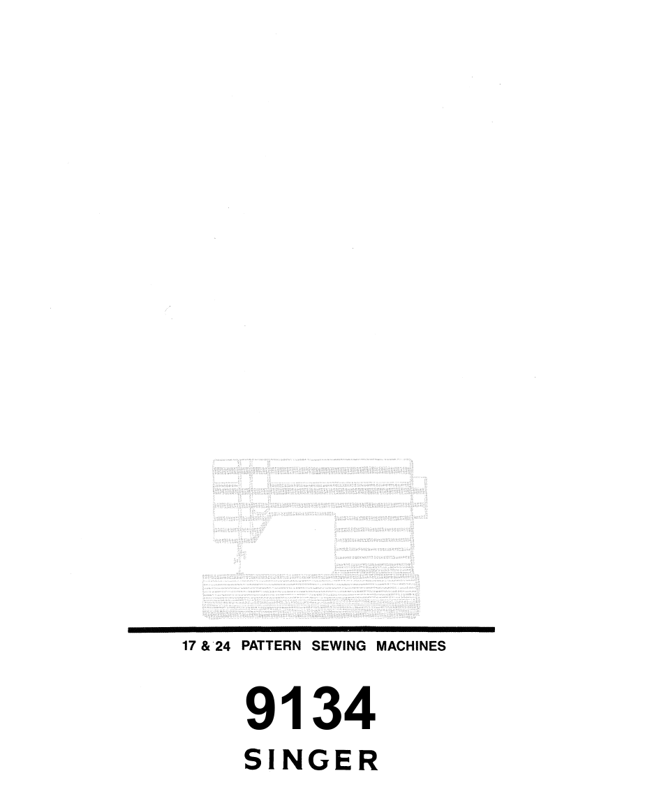 SINGER 9134 User Manual | 48 pages