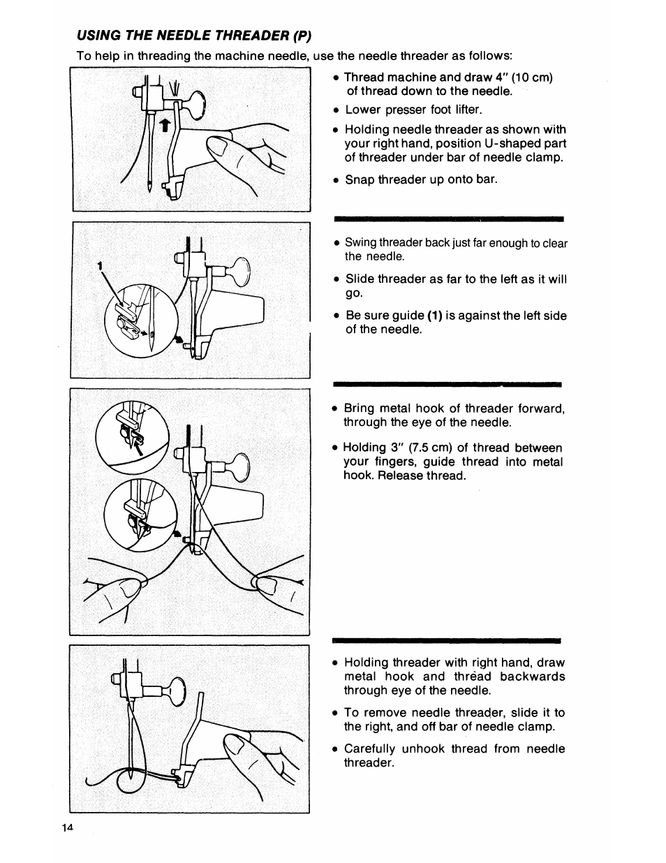 SINGER 7050 User Manual | Page 16 / 51