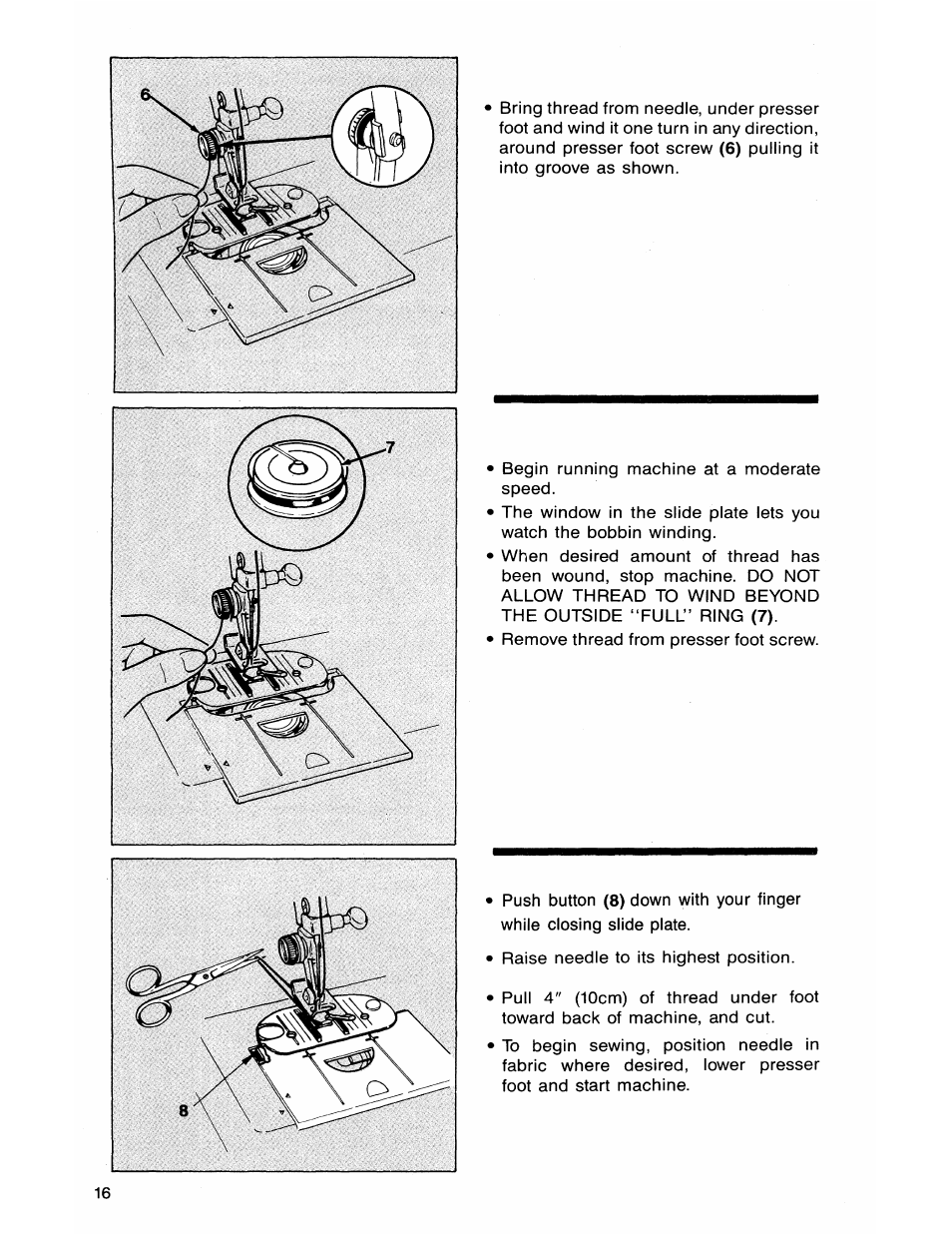 SINGER 7050 User Manual | Page 18 / 51