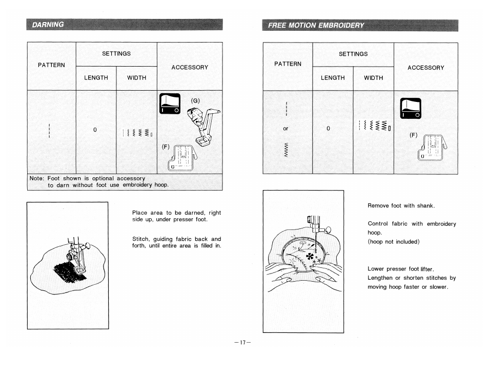 SINGER 9210 User Manual | Page 20 / 28