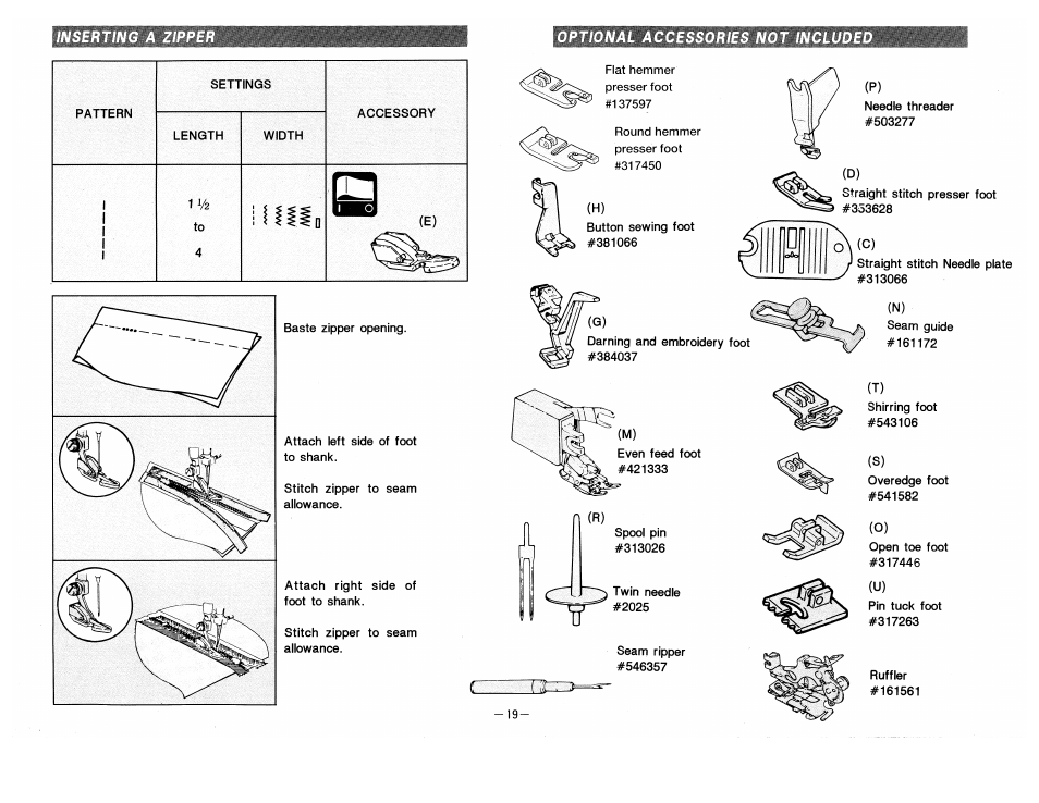 SINGER 9210 User Manual | Page 22 / 28