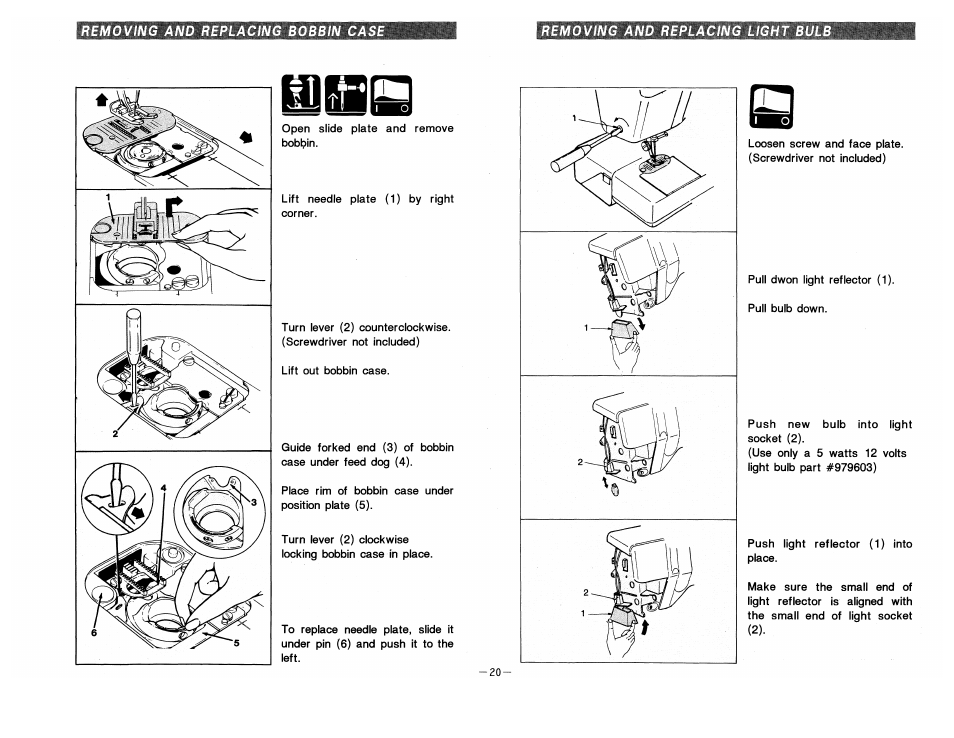 SINGER 9210 User Manual | Page 23 / 28