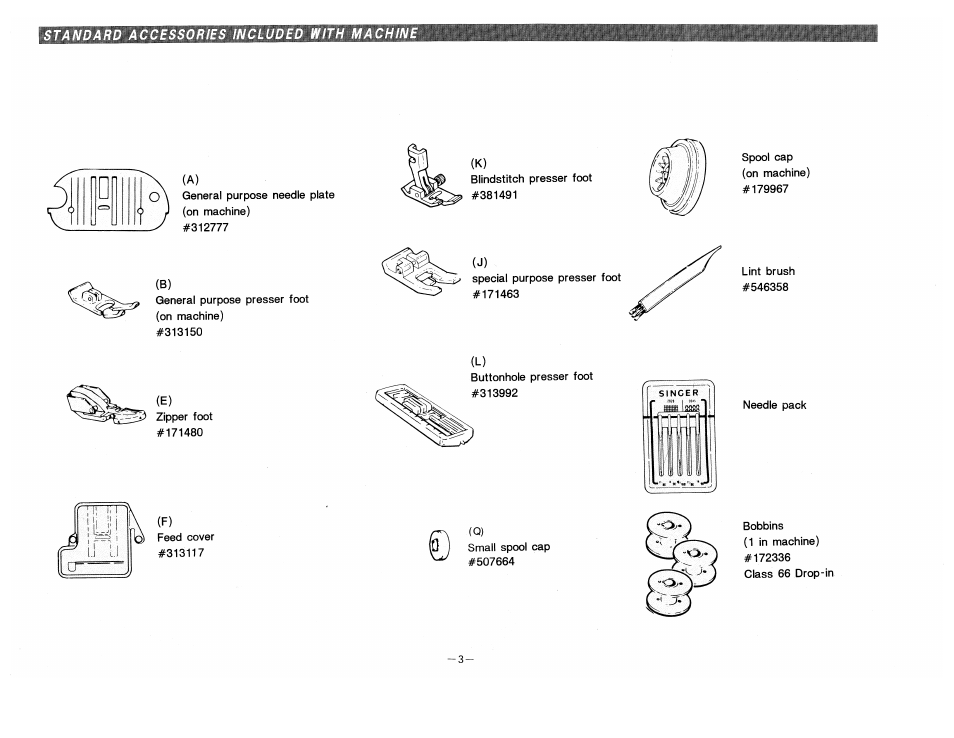 SINGER 9210 User Manual | Page 6 / 28