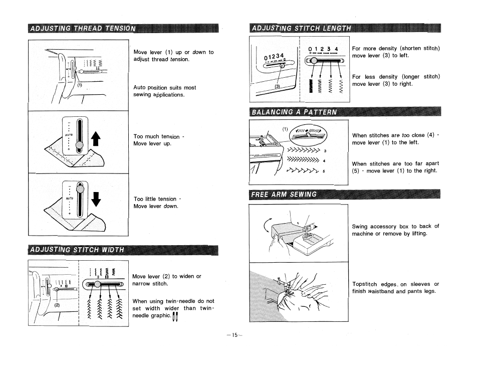 SINGER 9224 User Manual | Page 18 / 32