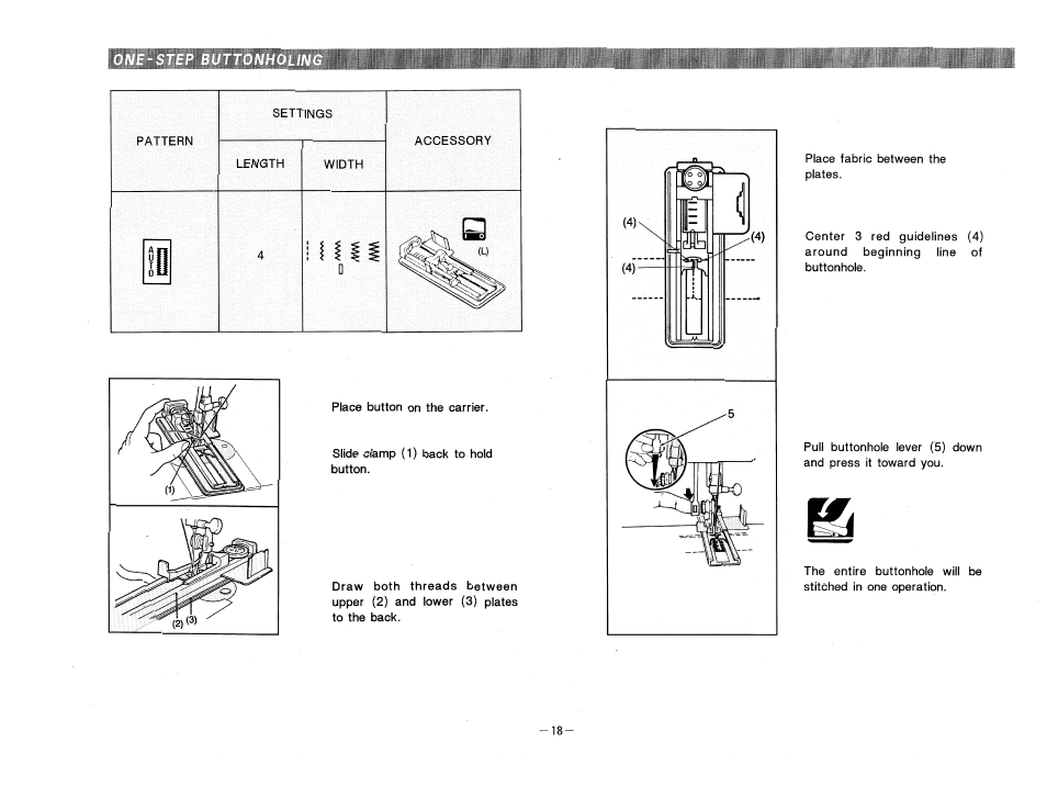 SINGER 9224 User Manual | Page 21 / 32