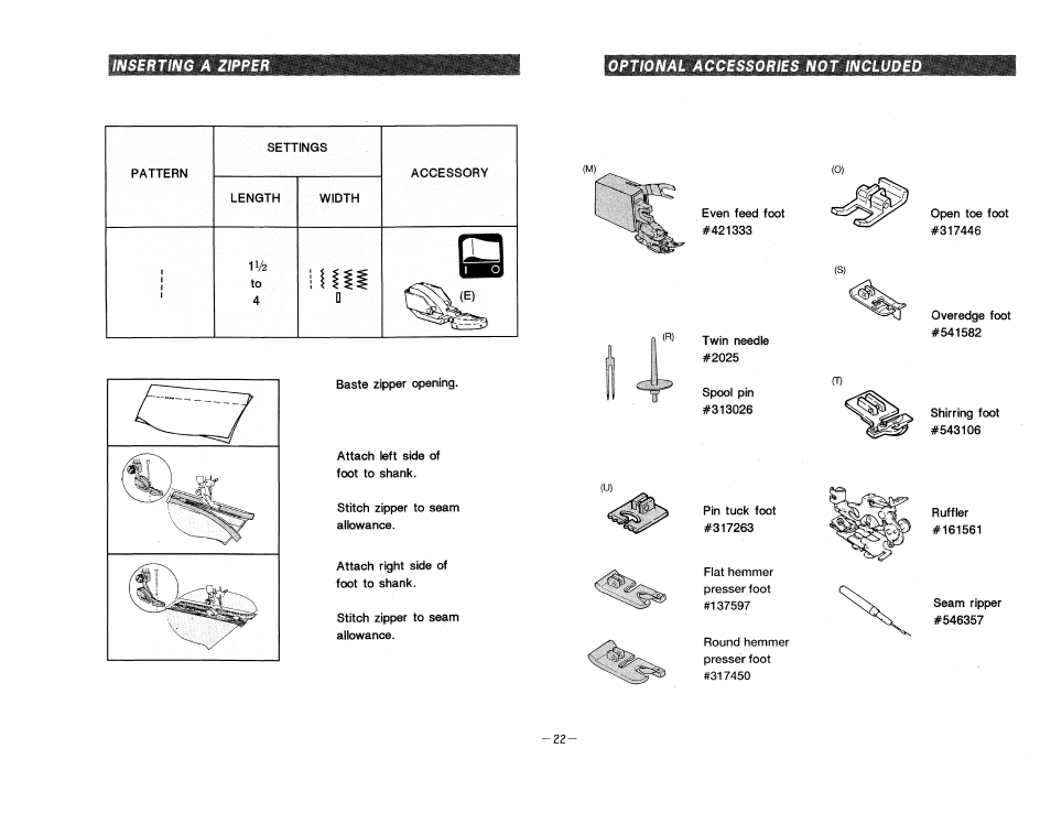SINGER 9224 User Manual | Page 25 / 32