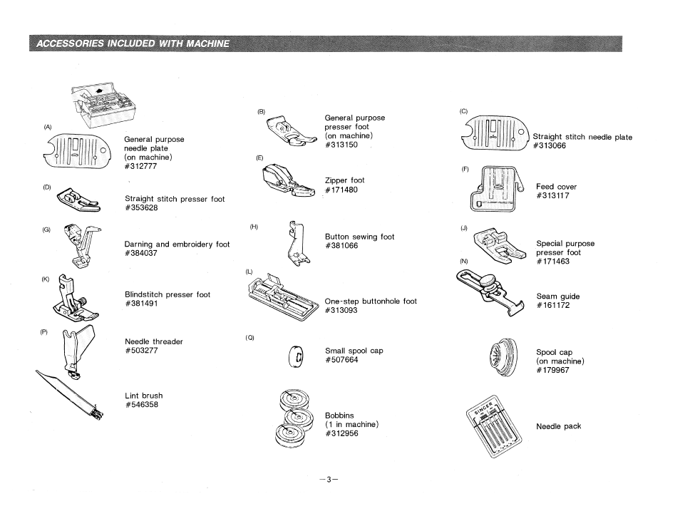 SINGER 9224 User Manual | Page 6 / 32