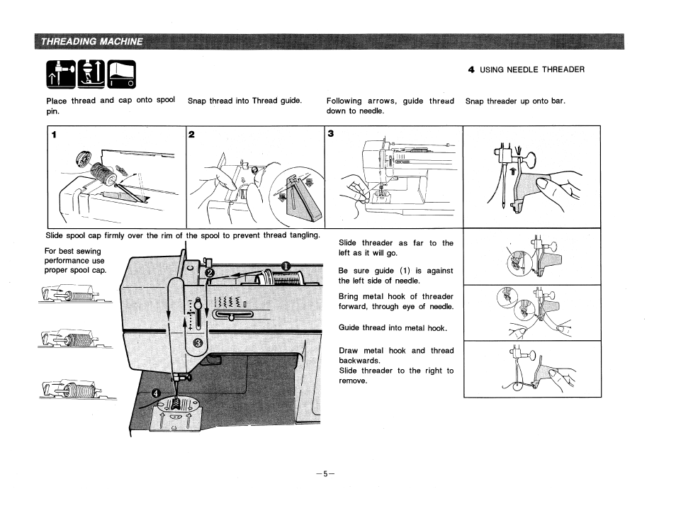 SINGER 9224 User Manual | Page 8 / 32