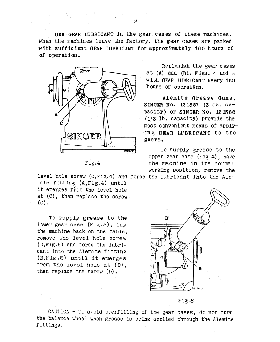 SINGER 95-100 User Manual | Page 5 / 28