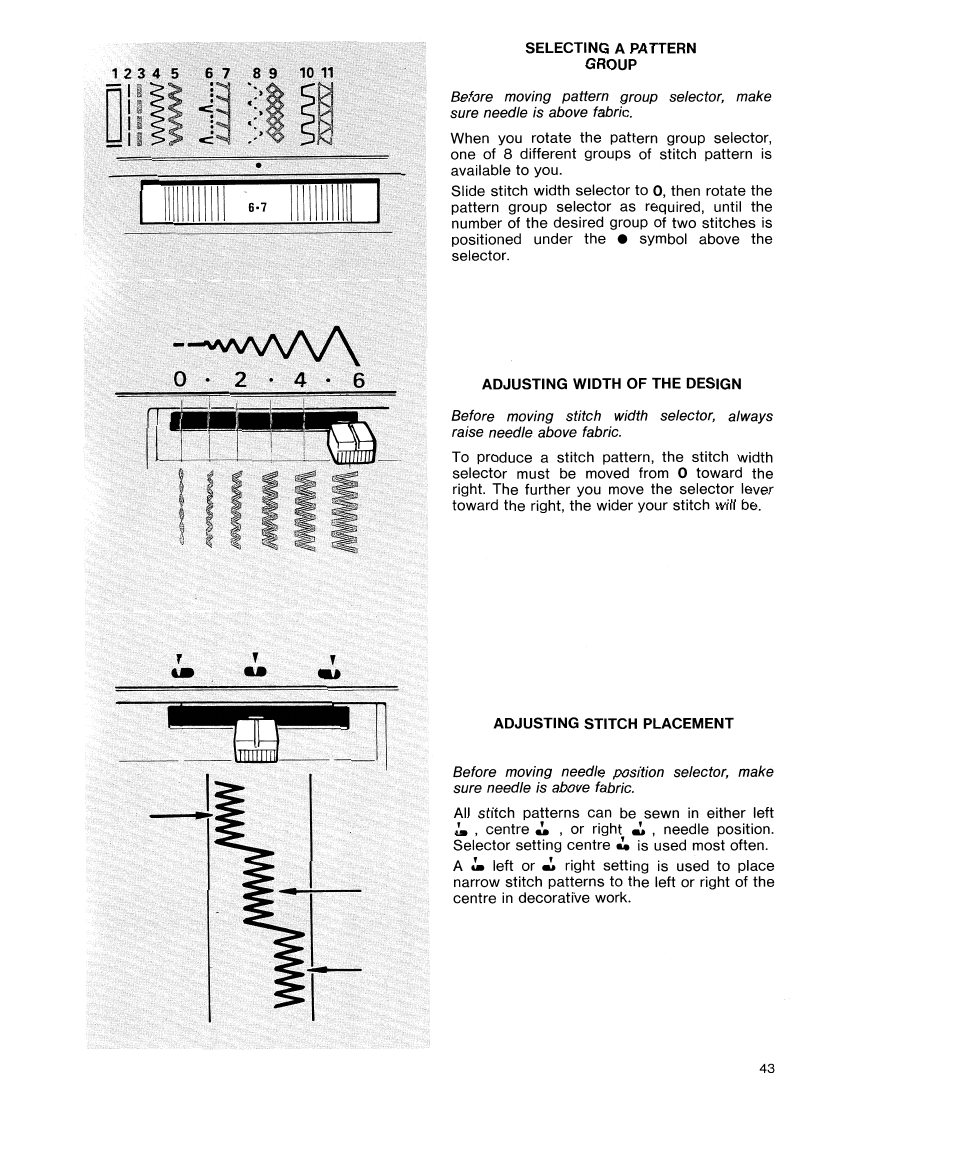 SINGER 9618 User Manual | Page 45 / 74