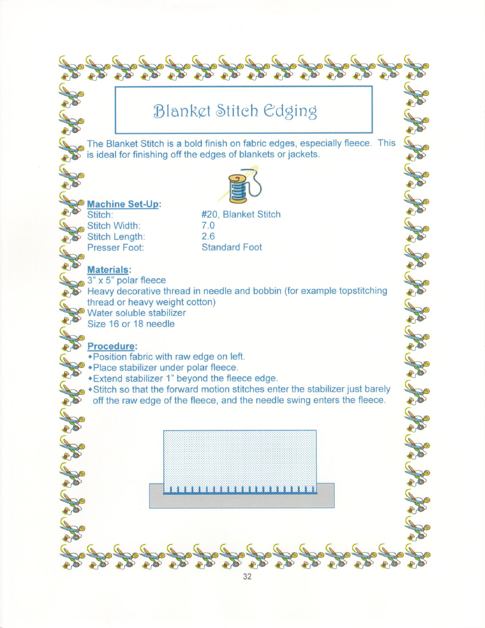 Machine set-up, Materials, Procedure | SINGER 9910-WORKBOOK Quantum User Manual | Page 43 / 64