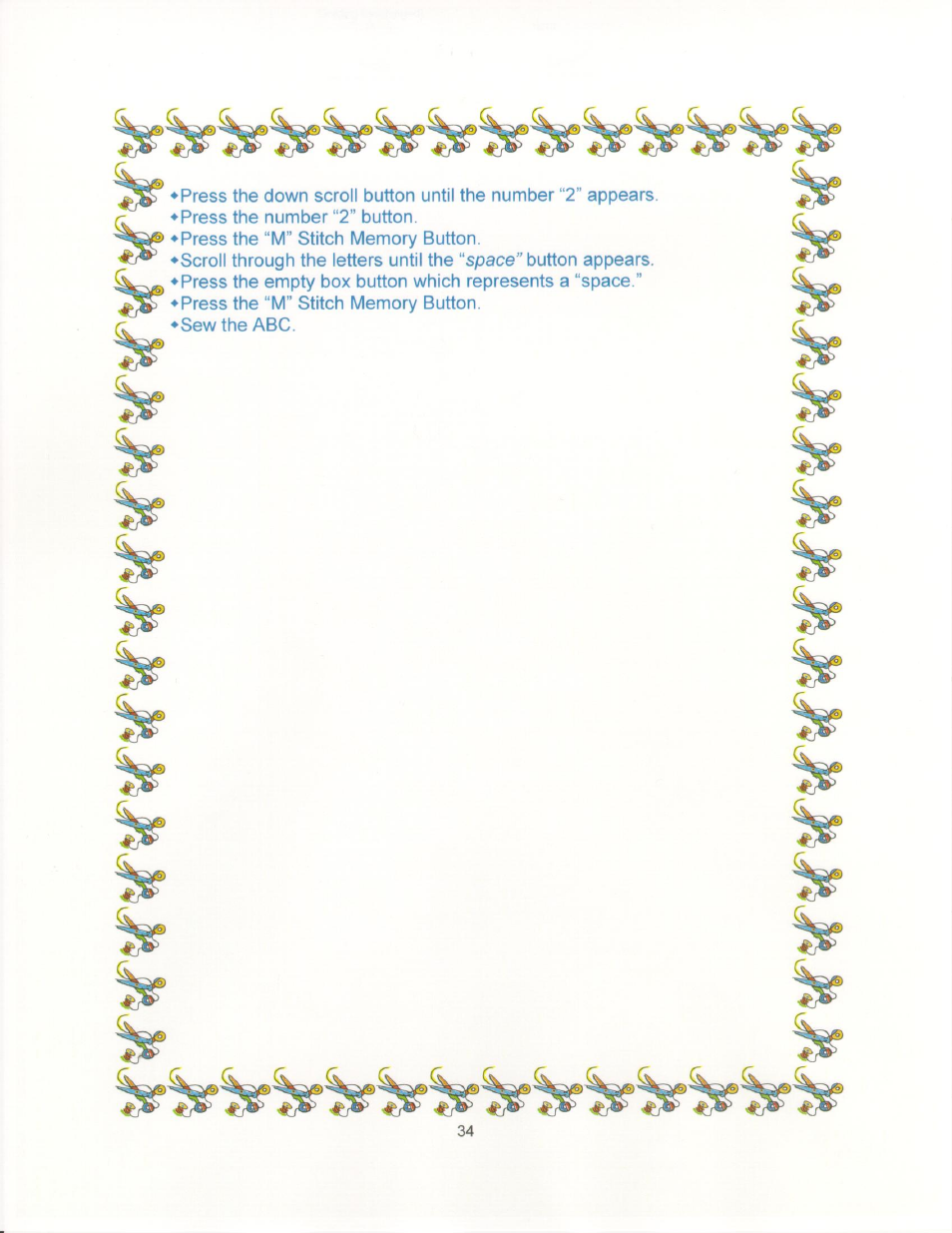 SINGER 9910-WORKBOOK Quantum User Manual | Page 45 / 64