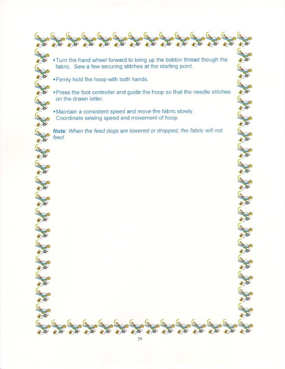 SINGER 9910-WORKBOOK Quantum User Manual | Page 50 / 64