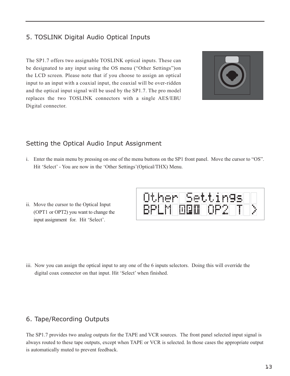 Bryston SP1.7 User Manual | Page 15 / 40