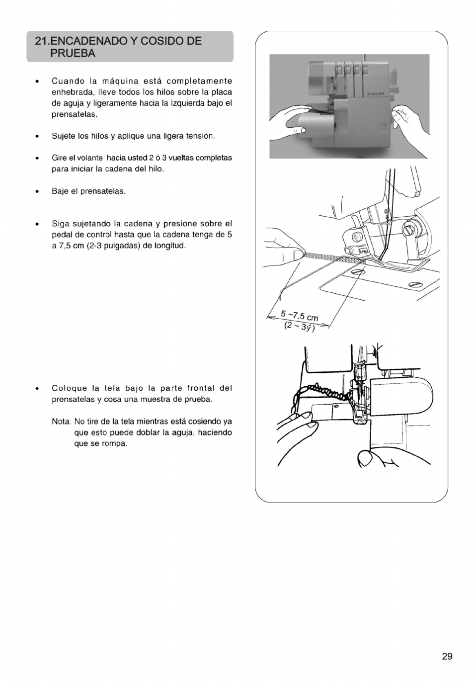 SINGER PSW 1.00-WORKBOOK User Manual | Page 167 / 242