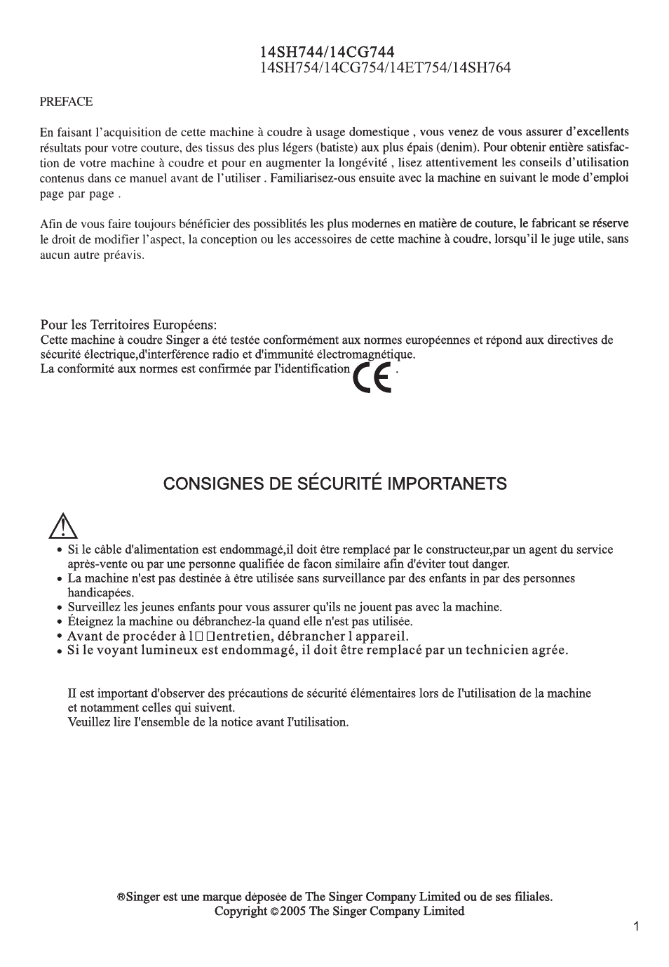 SINGER PSW 1.00-WORKBOOK User Manual | Page 191 / 242