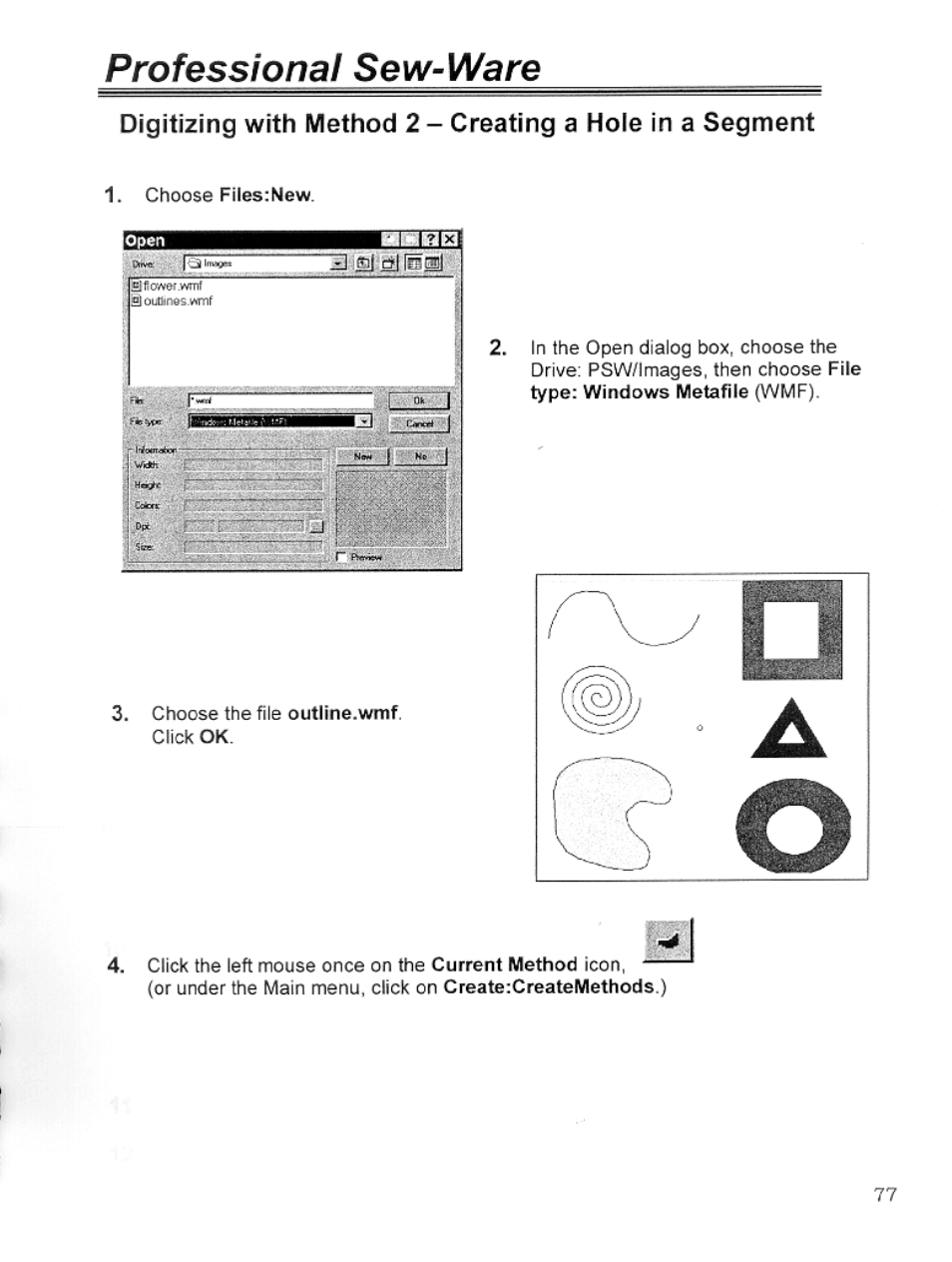 Professional sew-ware | SINGER PSW 1.10-WORKBOOK User Manual | Page 79 / 80