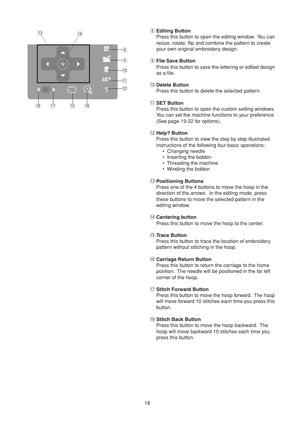 SINGER S10 STUDIO Instruction Manual User Manual | Page 18 / 56
