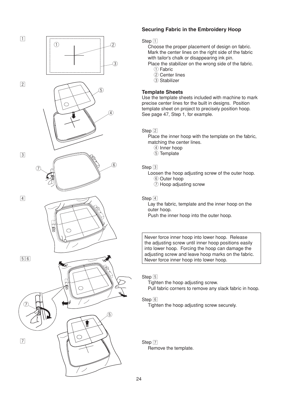 SINGER S10 STUDIO Instruction Manual User Manual | Page 24 / 56