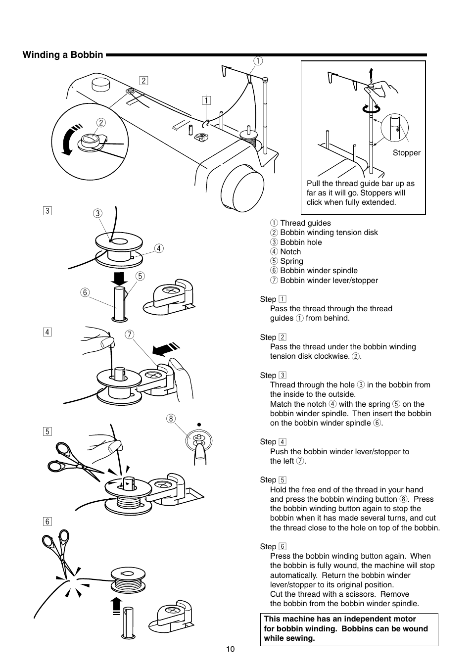 SINGER S18 User Manual | Page 10 / 23