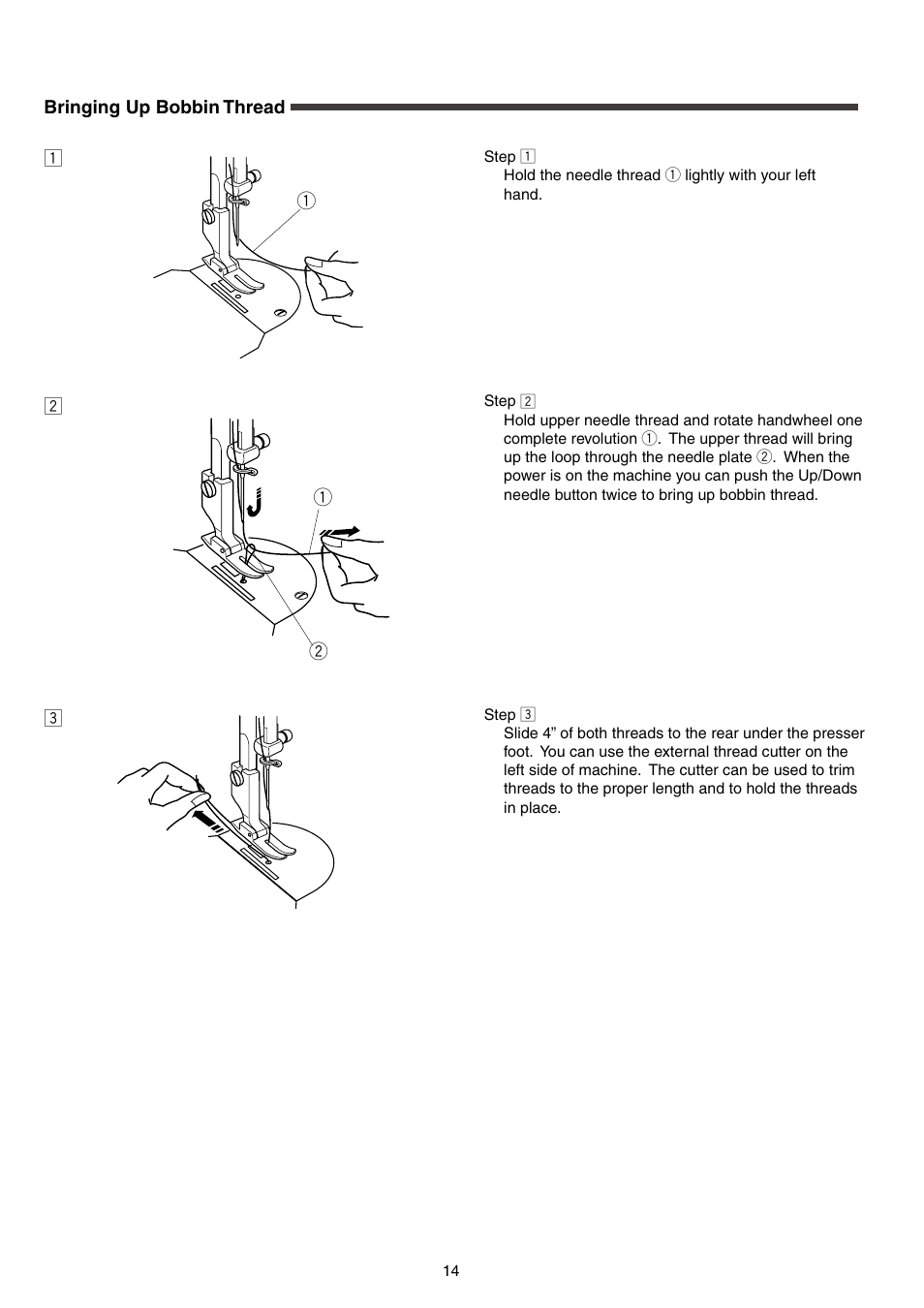 SINGER S18 User Manual | Page 14 / 23