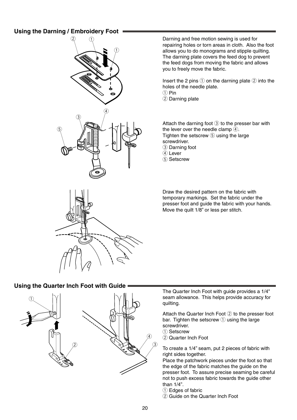 SINGER S18 User Manual | Page 20 / 23