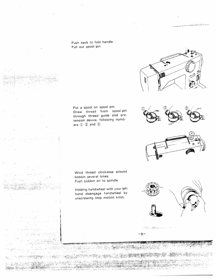 SINGER W1015 Elgin User Manual | Page 12 / 50