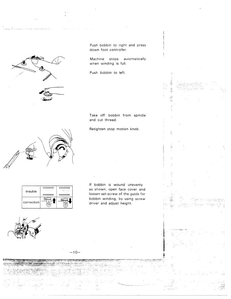 SINGER W1015 Elgin User Manual | Page 13 / 50