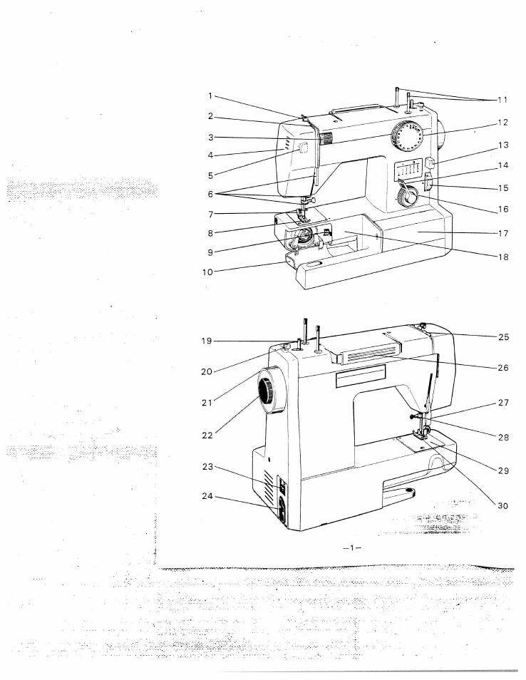 SINGER W1015 Elgin User Manual | Page 4 / 50