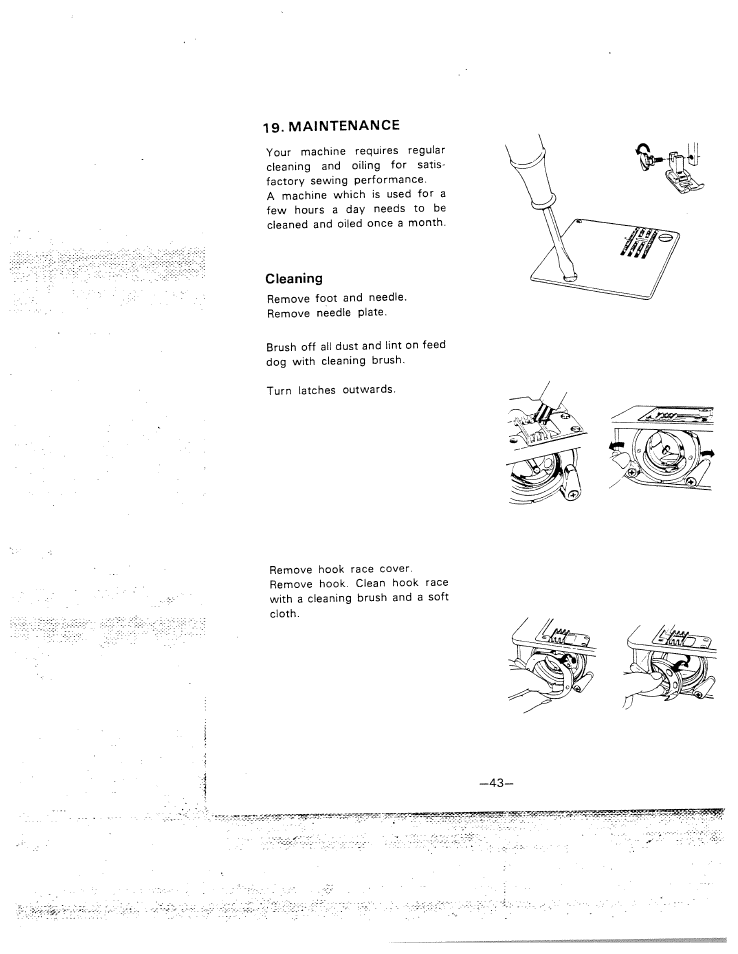 SINGER W1015 Elgin User Manual | Page 46 / 50