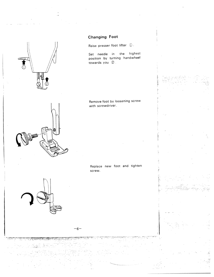 SINGER W1015 Elgin User Manual | Page 9 / 50