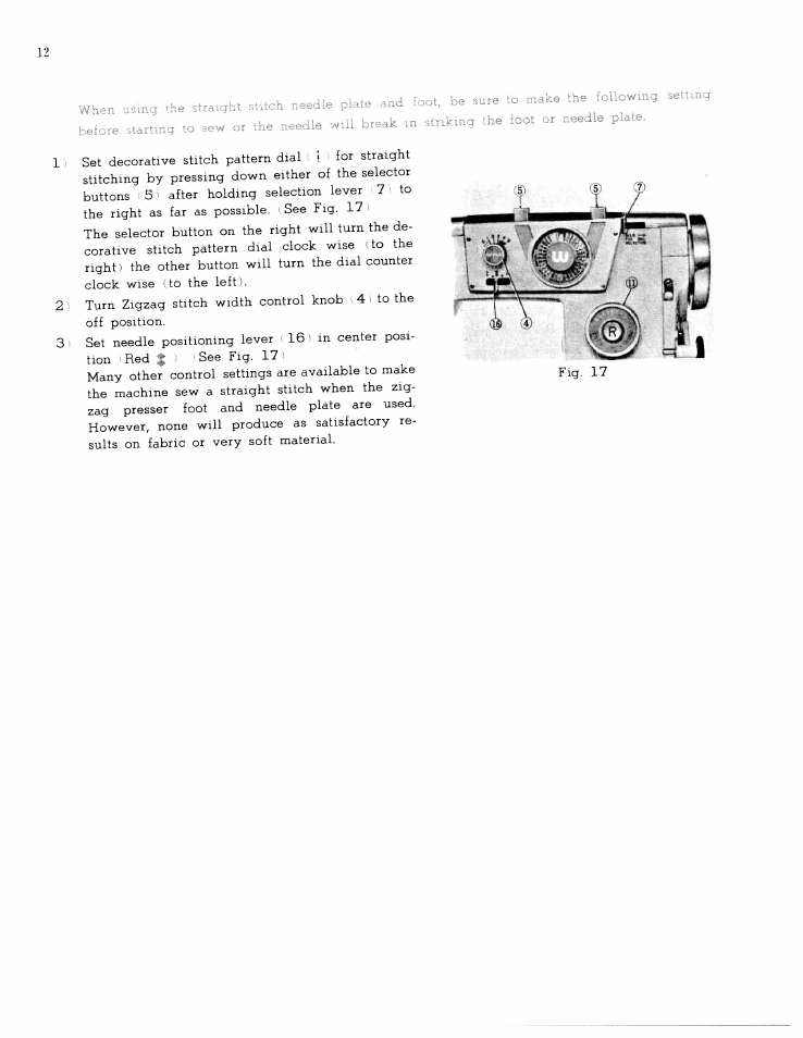 SINGER W1065 User Manual | Page 14 / 51