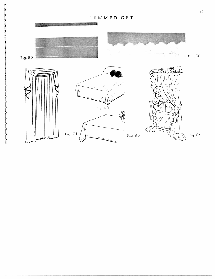 Hemmer set | SINGER W1065 User Manual | Page 47 / 51