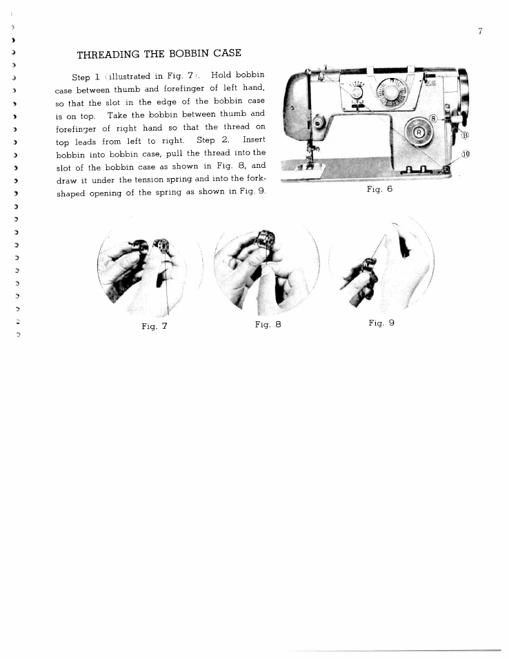 SINGER W1065 User Manual | Page 9 / 51