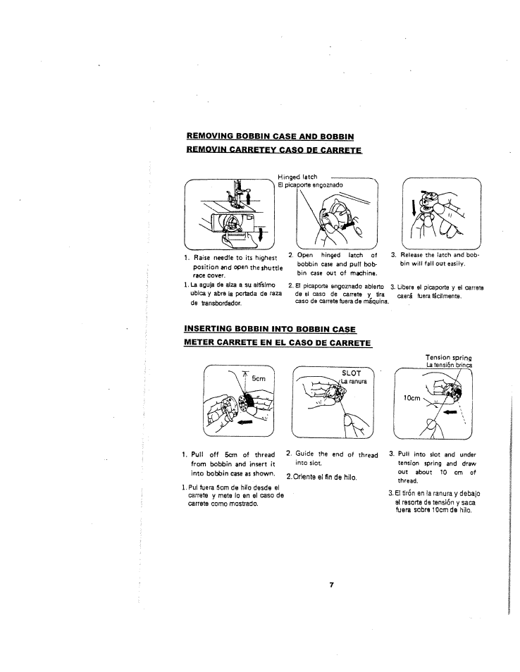 SINGER W1126 User Manual | Page 12 / 38