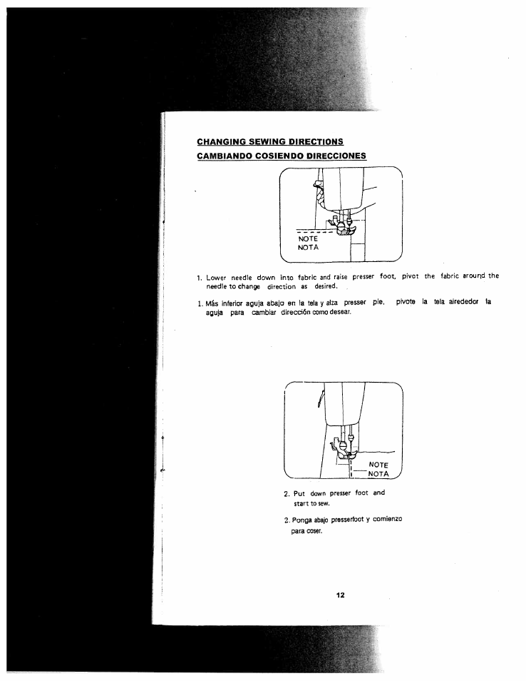 SINGER W1126 User Manual | Page 17 / 38