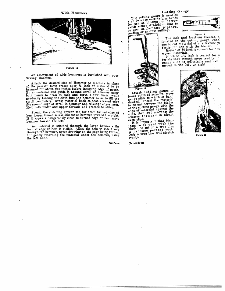 SINGER W117 User Manual | Page 10 / 20