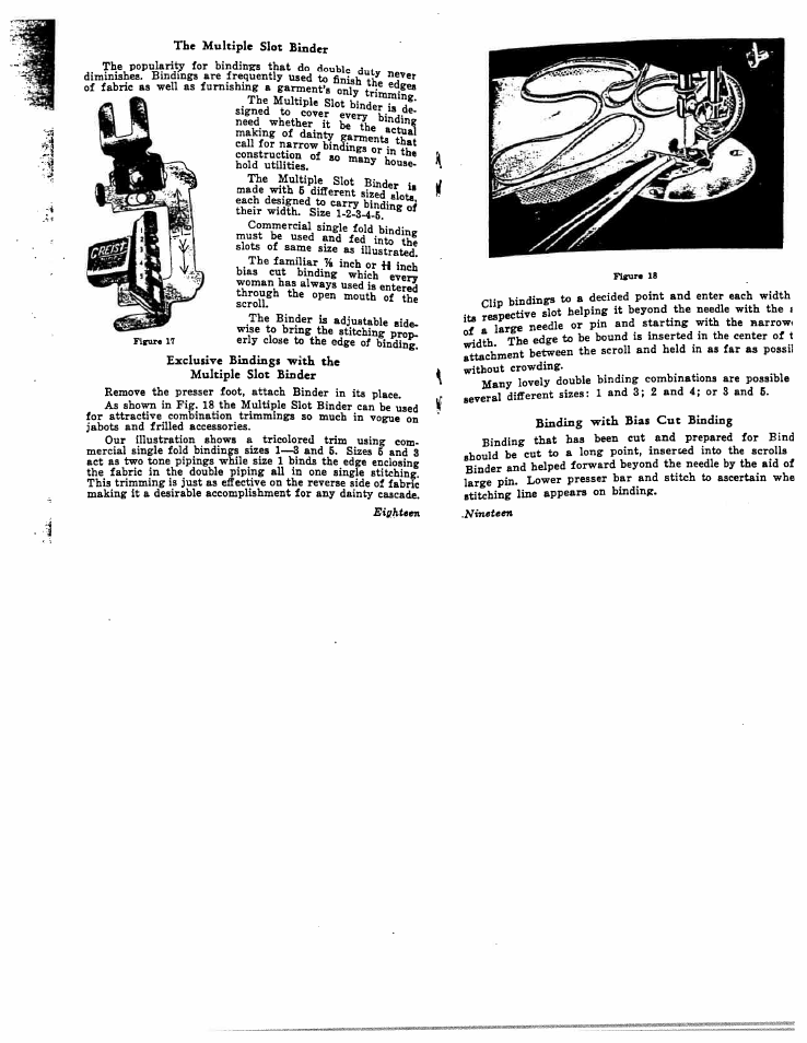 Irabv.ri sx | SINGER W117 User Manual | Page 11 / 20