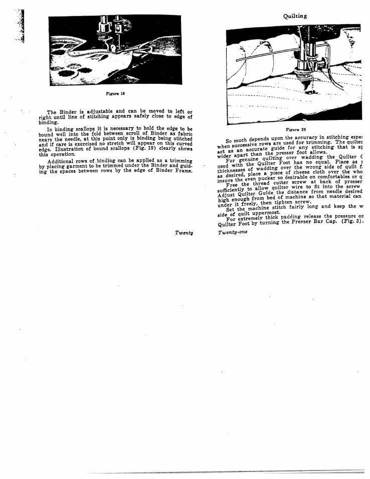SINGER W117 User Manual | Page 12 / 20