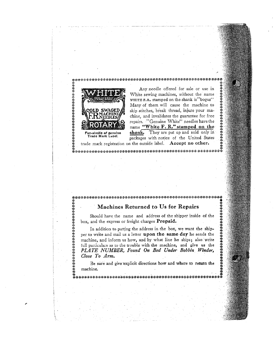Yyjfti'iia'aij | SINGER W12 User Manual | Page 2 / 27