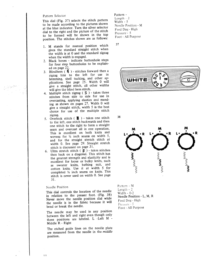 O' u o | SINGER W1213 User Manual | Page 13 / 44