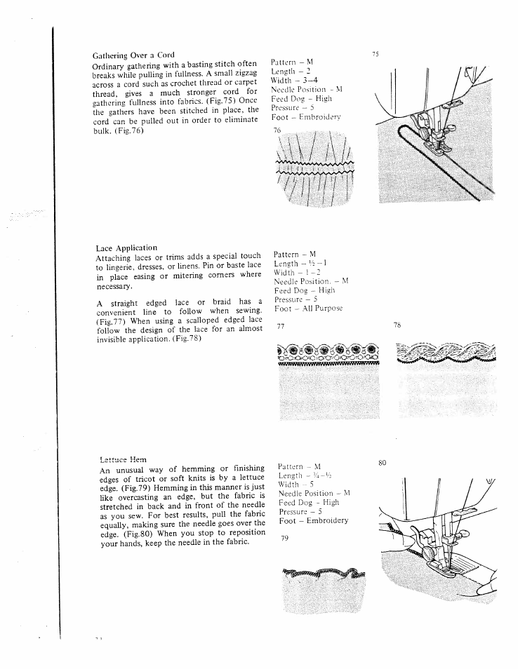 SINGER W1213 User Manual | Page 23 / 44