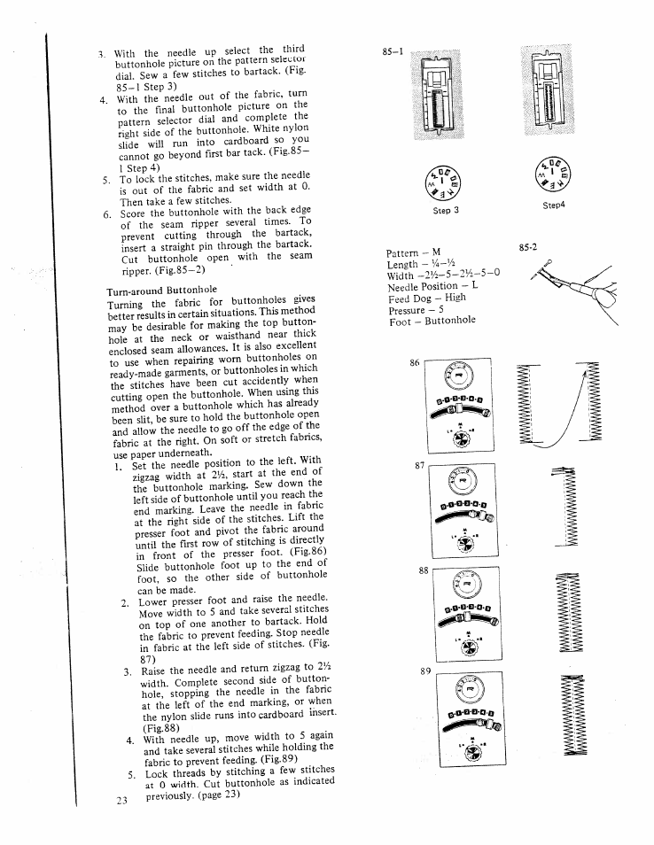 SINGER W1213 User Manual | Page 25 / 44